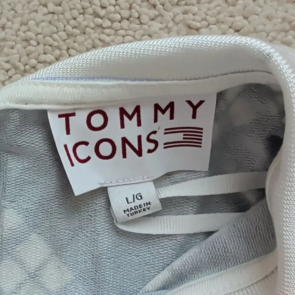 NWT Tommy Icons Tommy Hilfiger Plaid Midi Polo Dress Size L